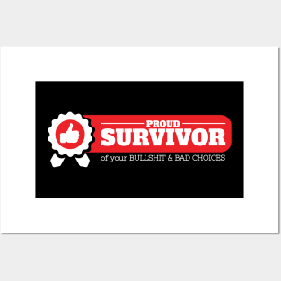 Proud Survivor Posters and Art